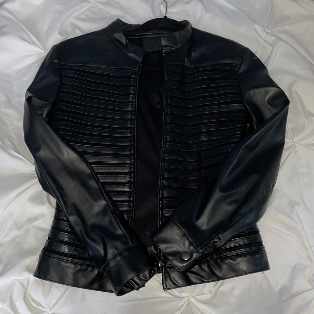 Leather jacket